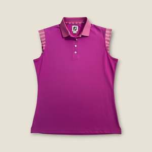 Preloved: FootJoy Polo – Cerise Pink (M)