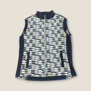 Birdee Sport Golf Vest – Black and White (12)