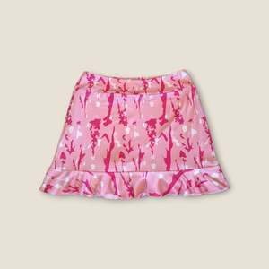 Golftini Skort – Pink & White Print (S)