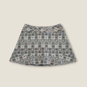 Preloved Skirts: Golftini Skort – Black & White Geometric Spot (S)