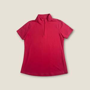 Preloved: IBKUL Short Sleeve Pink Polo (M)
