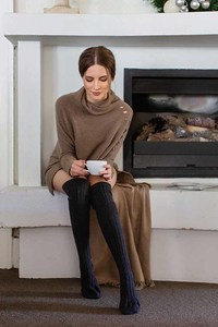 Products: Possum Merino Twist Collar Tunic – Merii
