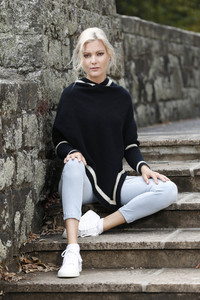 Products: Possum Merino Hoodie Poncho – Merii