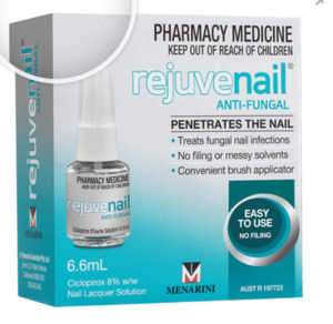 Fungal Nail Skin Treatments: Rejuvenail - Anti-fungal Nail Lacquer 6.6ml