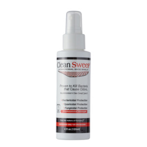 And Treatments: Clean Sweep - Antimicrobial shoe shield