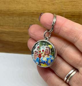 Custom Design: FIRST MY MOTHER FOREVER MY FRIEND KEYRING