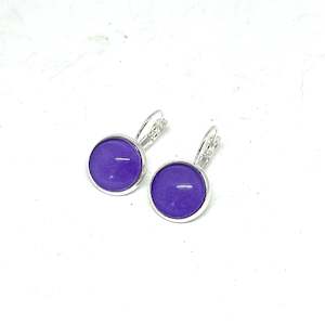 AMETHYST PURPLE EARRINGS