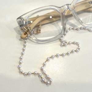 GOLD PEARL GLASSES CHAIN
