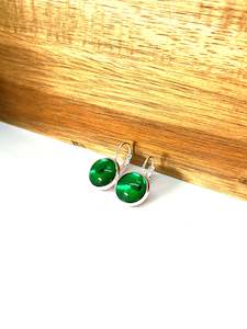 Bridemaid Earrings: EMERALD GREEN EARRINGS