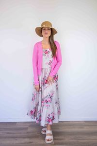 New: Merric Straw Hat with Shell Trim