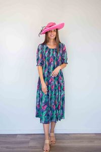 New In Dresses: Merric Comfy & Stretchy Maxi Dress