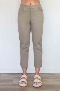 Larosela Back Elastic Waist 97%Cotton Pants