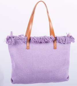 New In Handbags: Plain Beach Bag Double Handle