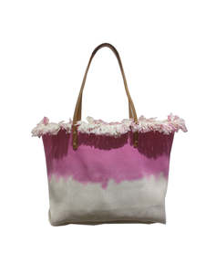 Contrast Colour Beach Tote Bag
