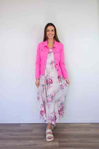 Clothing Cardis Jackets: Larosela Plain Jean Jacket