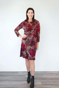 Merric Print Dress With Pockets