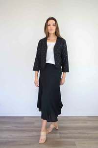 Merric Plain Chiffion Skirt