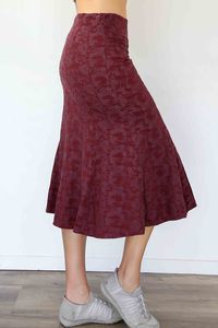 Larosela Jacquard Fabric Panel Skirt