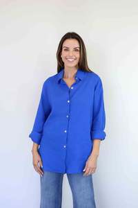 Larosela 100%Linen Casual Shirt