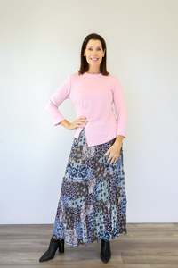 Merric Knitted Crushed Front Top