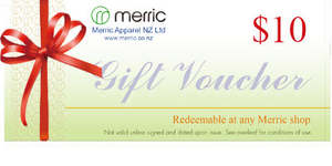 Gift Voucher: $10 Merric Gift Voucher