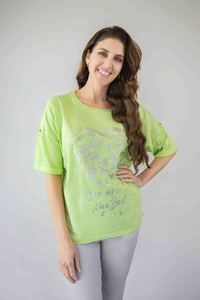 Brands Fairy Tern: Fairy Tern Heart Print 100% Cotton Shirt