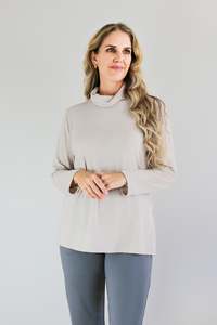 Fairy Tern TurtleNeck Top