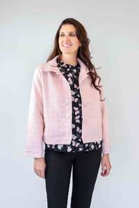 Clothing: Larosela Puff Look Solid Jacket