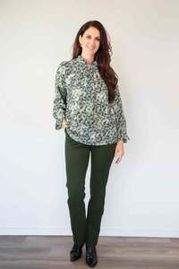 New In Bottoms: Merric Straight Style Elastic Waist Cozy Pants