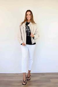 Leather Look Jacket