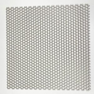 Products: R04851 Perforated Metal Sheet: 4.8mm Round, 51% Open Area