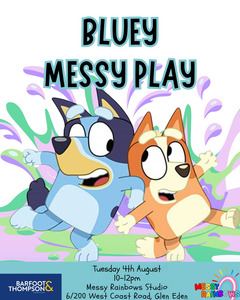 Bluey-Inspired Messy Play! (4/8/26)