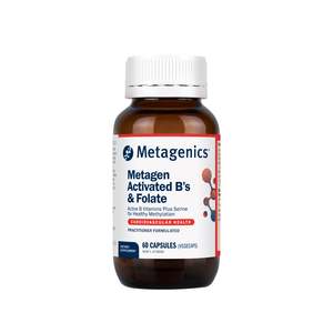 Metagen Activated B's & Folate 60 Capsules