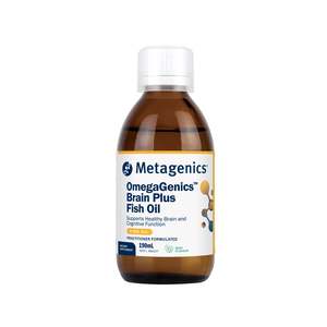 OmegaGenics Brain Plus Fish Oil Mint 190mL