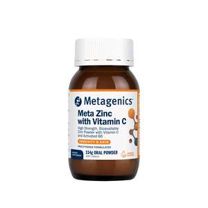 Meta Zinc with Vitamin C Orange 114g Powder