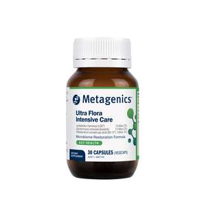 Probiotics Prebiotics Postbiotics: UltraFlora Intensive Care Probiotic 30 Capsules