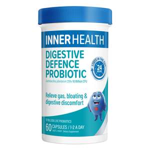 Inner Health: Digestive Defence Probiotic 60 Capsules