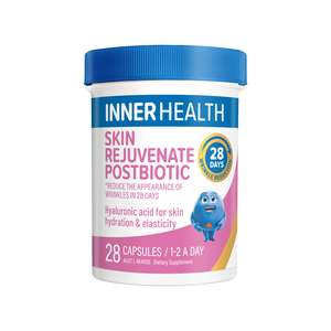 Inner Health: Skin Rejuvenate Postbiotic 28 Capsules