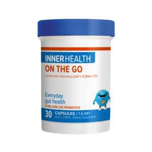 Inner Health General Health And Wellbeing: On The Go Probiotic 30 Capsules