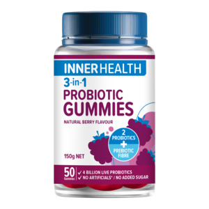 3-in-1 Probiotic Gummies Berry 50 Gummies