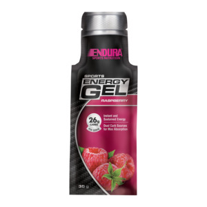 Sports Energy Gel Raspberry 35g Gel (20 Pack)