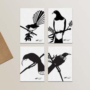 Metalbird Greeting Card Set