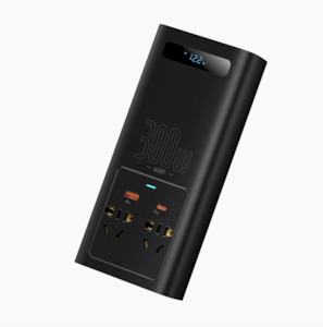 Electronics: Baseus IGBT Car Power Inverter 300w DC 12V/24V To AC 220V