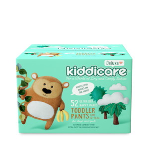 Kiddicare - Deluxe Toddler Unisex Nappy Pants 10 - 14kg 52s