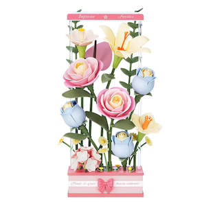 Rokr: ROKR - Blooming Bouquet Box DIY 3D Puzzle AF01D