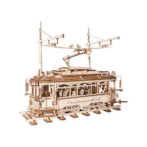 Rokr: ROKR Classic City Tram 3D Wooden Puzzle LK801