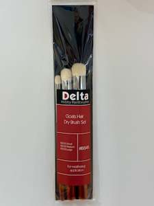 Gunpla And Model Kits: Delta Hobby Paint Brushes - Goats Hair Dry Brush Set BS45