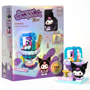 Building Construction: Hello Kitty - Kuromi Summer Wunderland Mini Parfait Fountain Building Blocks