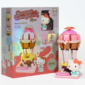 Building Construction: Hello Kitty - Hello Kitty Summer Wunderland Mini Hot Air Balloon Building Blocks