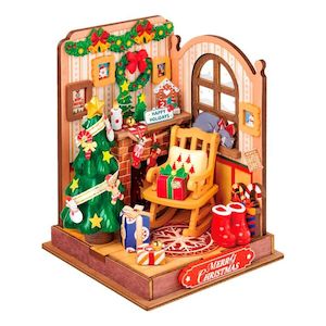Jellycat Christmas Gifts: Rolife Christmas Fireplace Kit DS041 [PRE-ORDER]